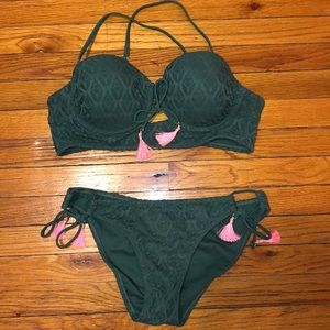 Two piece bathing suit.. read description